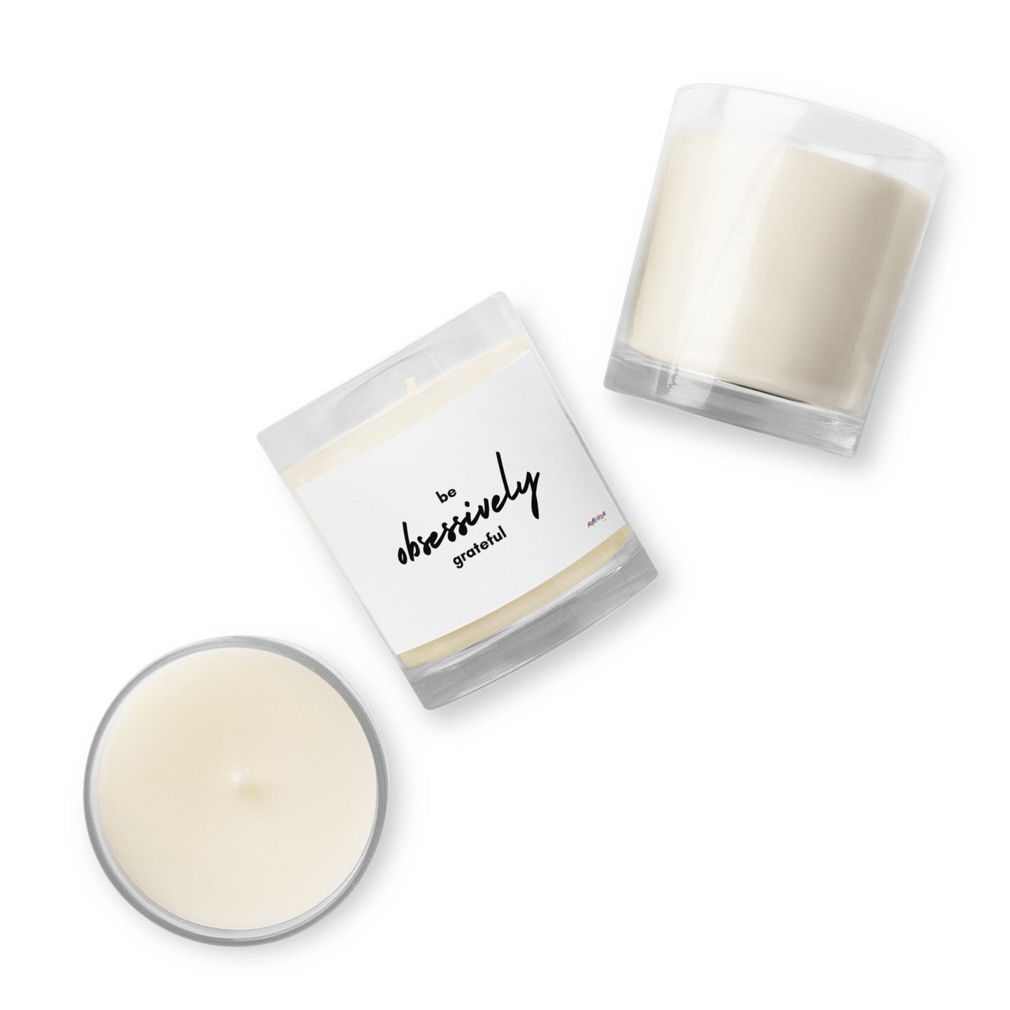 Momentum &Co. Glass jar soy wax candle