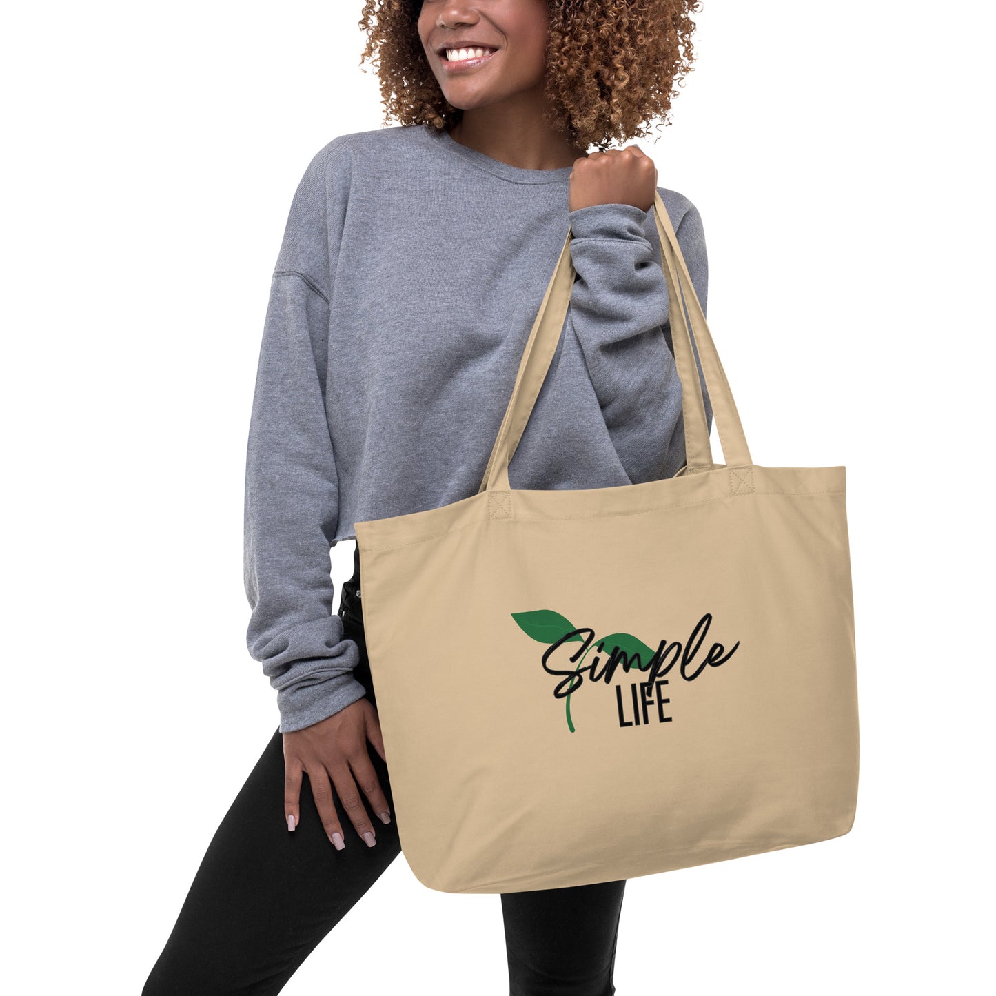 Momentum &Co. Large organic tote bag